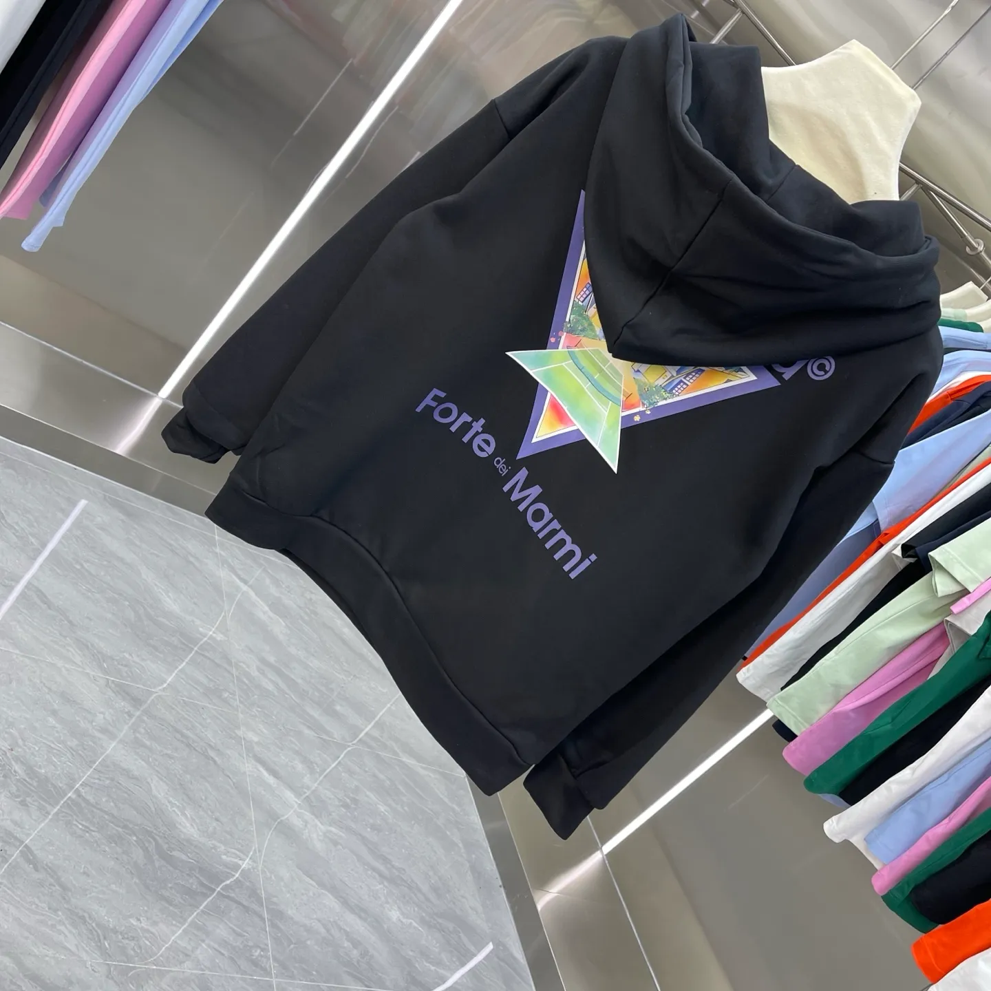 CASABLANCA + Factory ：Black White Blue Pink Royal Blue Sizes：S M L XL XXL